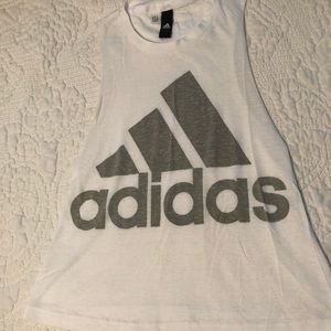 Adidas muscle tank size small